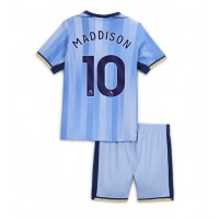 Maglie da calcio Tottenham Hotspur James Maddison #10 Seconda Maglia Bambino 2024-25 Manica Corta (+ Pantaloni corti)